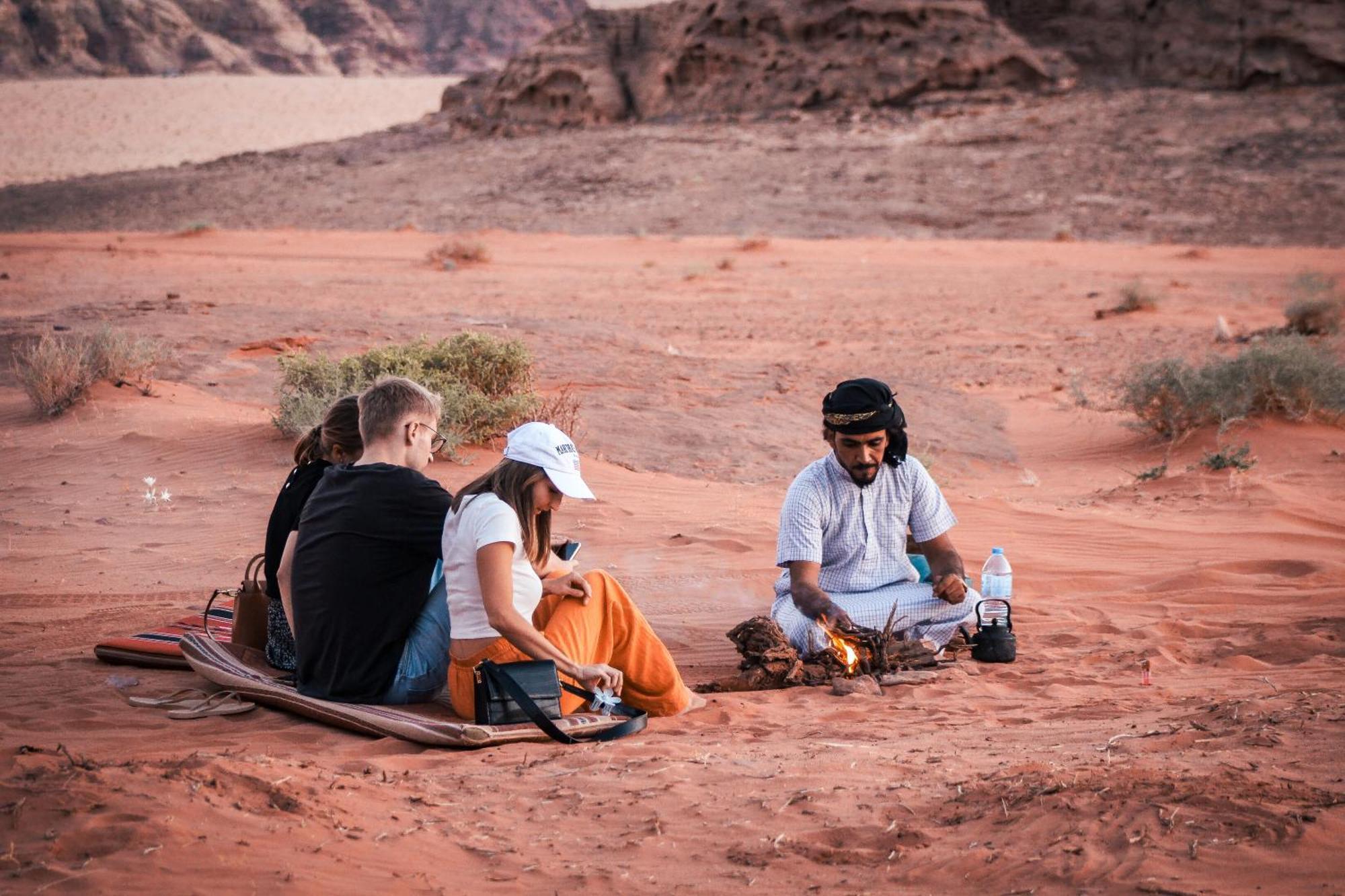 Magic Bedouin Star Hotell Wadi Rum Exteriör bild