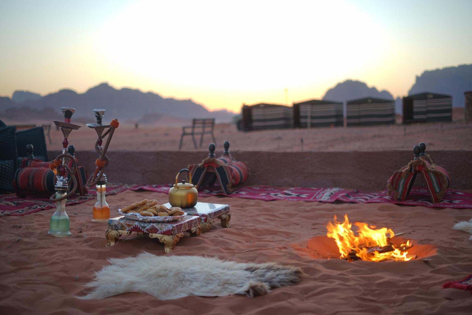 Magic Bedouin Star Hotell Wadi Rum Exteriör bild