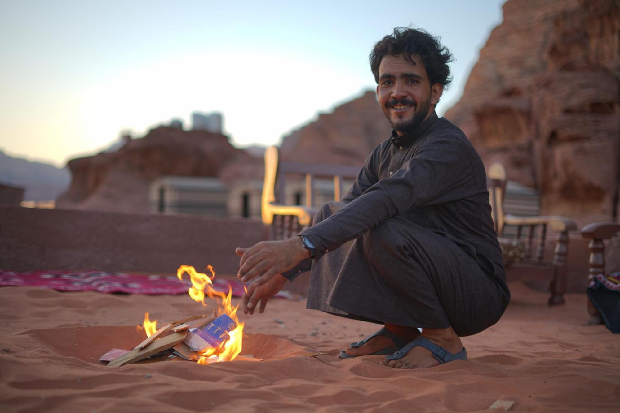 Magic Bedouin Star Hotell Wadi Rum Exteriör bild