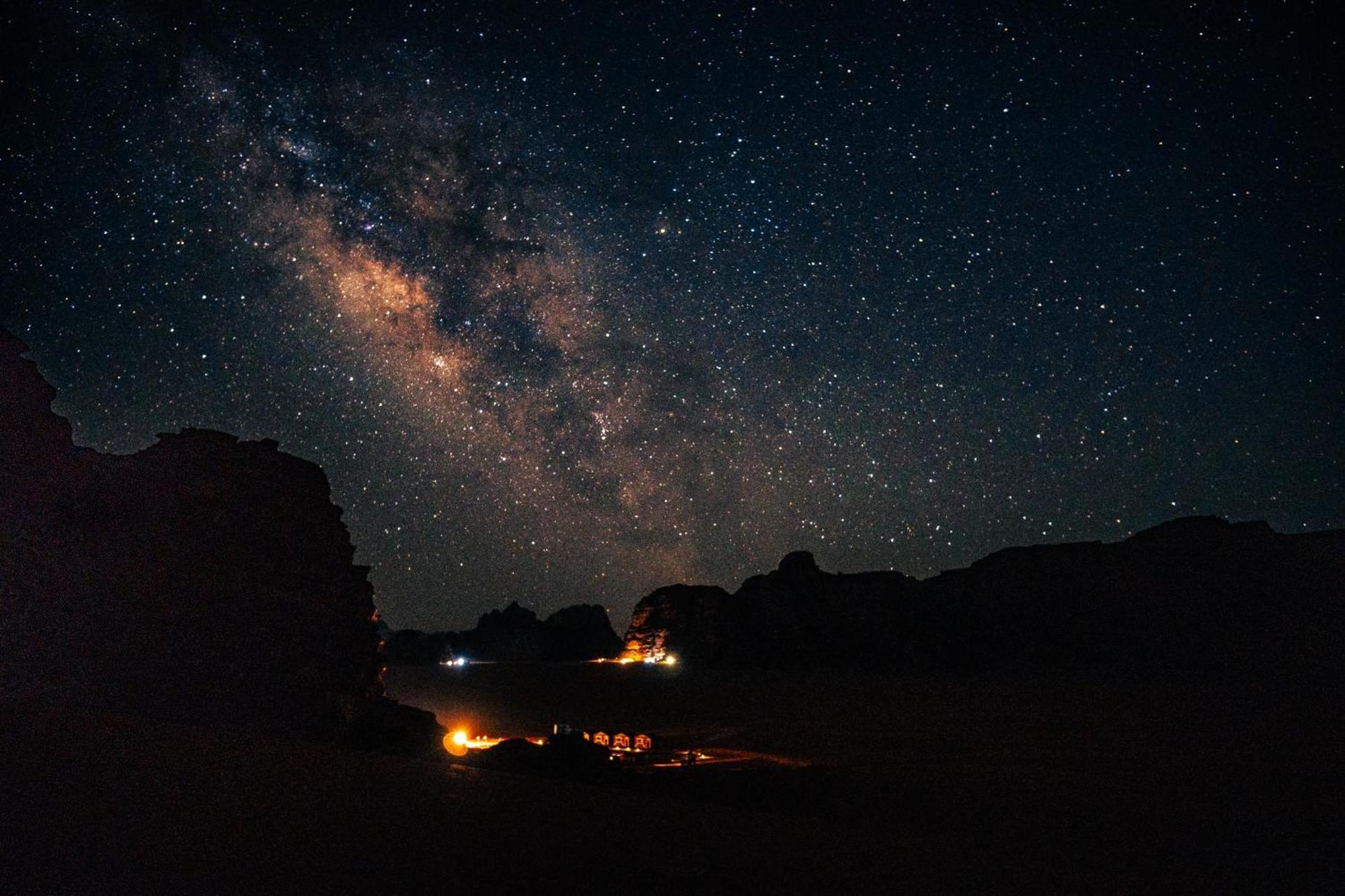 Magic Bedouin Star Hotell Wadi Rum Exteriör bild